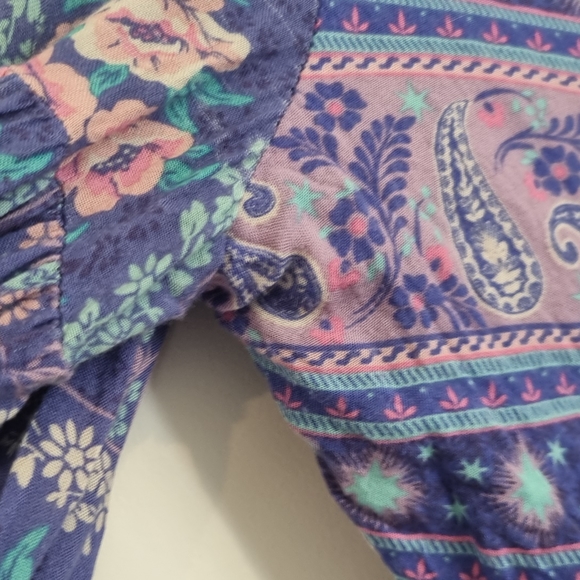 Spell & the gypsy purple and pink luna and floral blouse - Picture 8 of 10